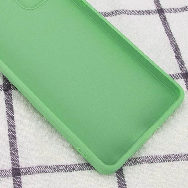 Силіконовий чохол Candy Full Camera для Samsung Galaxy A32 5G Зелений / Green 274321 фото