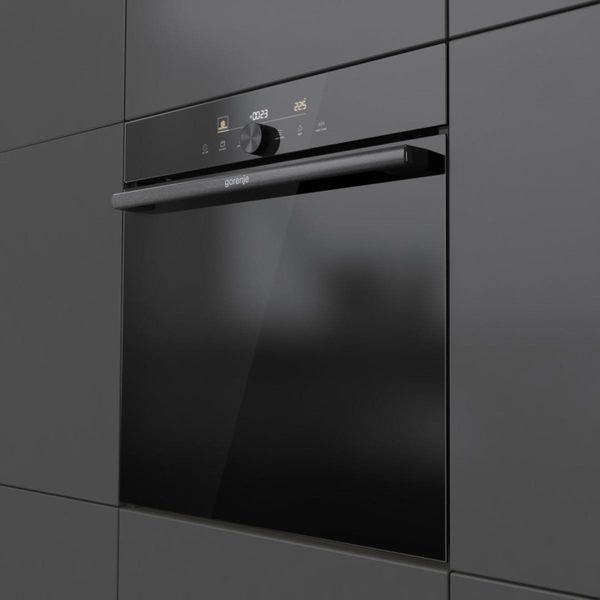 Духова шафа Gorenje електрична, 77л, A+, пара, дисплей, IconTouch, чорний (BOS6747A05DG) 366589 фото