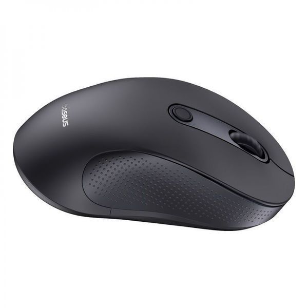 Бездротова Комп'ютерна Миша Baseus F02 Ergonomic Wireless Mouse (without Battery) (B01055505111-01) black 334620 фото
