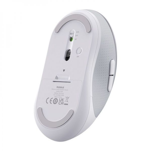 Бездротова Комп'ютерна Миша Baseus F02 Ergonomic Wireless Mouse (without Battery) (B01055505111-01) black 334620 фото