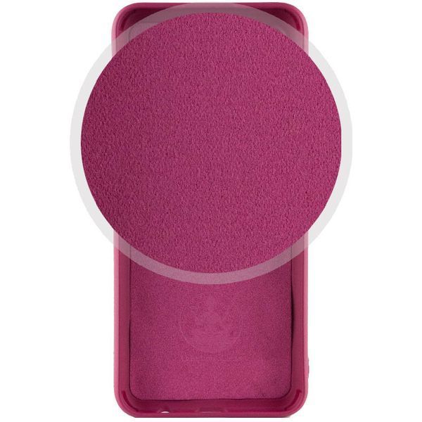 Чохол Silicone Cover Lakshmi Full Camera (AAA) для Oppo A58 4G Бордовий / Plum 286870 фото