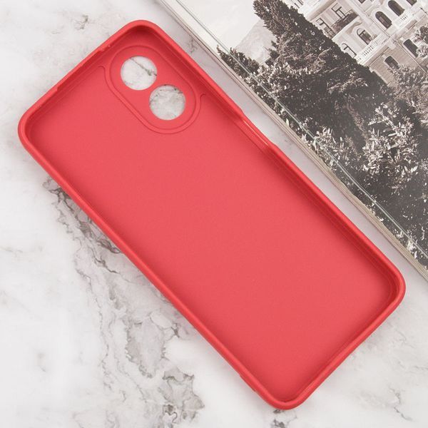 Силіконовий чохол Candy Full Camera для Oppo A38 / A18 Червоний / Camellia 286344 фото