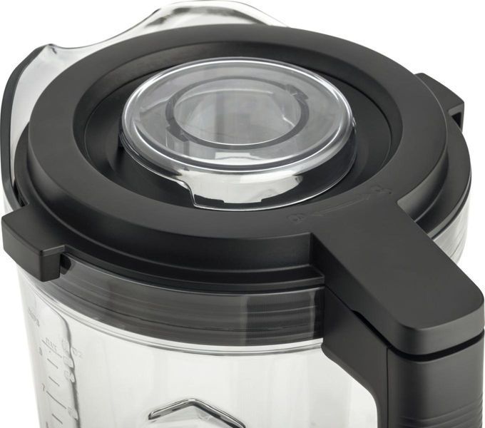 Блендер Gorenje стаціонарний 1500Вт, чаша-2000мл, дисплей, подрібнювач, чорний-нерж 399232 фото