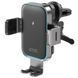 Автомобільний тримач З бездротовою зарядкою Proove Triple Clamp Pro 15W (WHTP15010004) Metal Gray 287199 фото 1