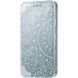 Кожаный чехол книжка GETMAN Mandala (PU) для Xiaomi Mi 10T Lite / Redmi Note 9 Pro 5G Серый 203426 фото 1