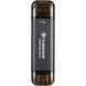 Портативний SSD Transcend 1TB USB 3.1 Gen 2 Type-A + Type-C ESD310 Чорний (TS1TESD310C) 379906 фото 1