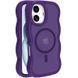 Чохол TPU+PC Undine with MagSafe для Apple iPhone 16 (6.1") Purple 355342 фото 1