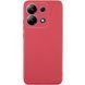 Силіконовий чохол Candy Full Camera для Xiaomi Redmi Note 13 Pro 4G / Poco M6 Pro 4G Червоний / Camellia 295854 фото 1
