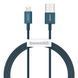 Кабель Baseus Superior Series Fast Charging Data USB кабель USB To IP 2.4A 1 М (CALYS-A03) Blue 252257 фото 6