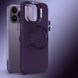 TPU чохол Bonbon Metal Style with MagSafe для Apple iPhone 16 Pro (6.3") Фіолетовий / Dark Purple 322911 фото 2