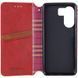 Шкіряний чохол книжка GETMAN Cubic (PU) для Xiaomi Redmi 13C / Poco C65 Червоний 284417 фото 6