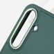 TPU чохол Bonbon Metal Style для Samsung Galaxy S24+ Зелений / Pine green 284996 фото 11