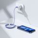 Кабель Baseus Crystal Shine Series Fast Charging Data USB кабель Type-C To IP 20W 1.2m (CAJY000205) Purple 255224 фото 6