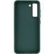 TPU чохол Bonbon Metal Style для Samsung Galaxy S24+ Зелений / Pine green 284996 фото 3