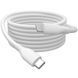 Кабель для зарядки USB, USB-C - Lightning 1 м, USB 2.0, 60W, силіконовий, білий AK-600110-010-W DIGITUS by ASSMANN 353745 фото 1