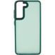 Чохол TPU+PC Lyon Frosted для Samsung Galaxy S21 FE Green 273535 фото 3