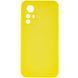 Чохол TPU GETMAN Liquid Silk Full Camera для Xiaomi Redmi Note 12S Жовтий / Flash 354348 фото 1