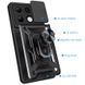 Чохол Ummi Camshield Serge Ring для Xiaomi Redmi Note 13 Pro 4G / 14s / Poco M6 Pro 4G Чорний 396387 фото 2
