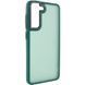 Чохол TPU+PC Lyon Frosted для Samsung Galaxy S21 FE Green 273535 фото 2