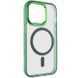 Чохол TPU Iris with MagSafe для Apple iPhone 13 Pro (6.1") Зелений 272127 фото 2