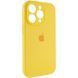 Чохол Silicone Case Full Camera Protective (AA) для Apple iPhone 15 Pro Max (6.7") Жовтий / Yellow / PVH 308013 фото 2