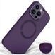 TPU чохол Bonbon Metal Style with MagSafe для Apple iPhone 16 Pro (6.3") Фіолетовий / Dark Purple 322911 фото 5