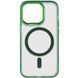 Чохол TPU Iris with MagSafe для Apple iPhone 13 Pro (6.1") Зелений 272127 фото 1
