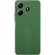 Чохол TPU GETMAN Liquid Silk Full Camera для Xiaomi Redmi Note 14 5G Зелений / Dark green 357184 фото 1