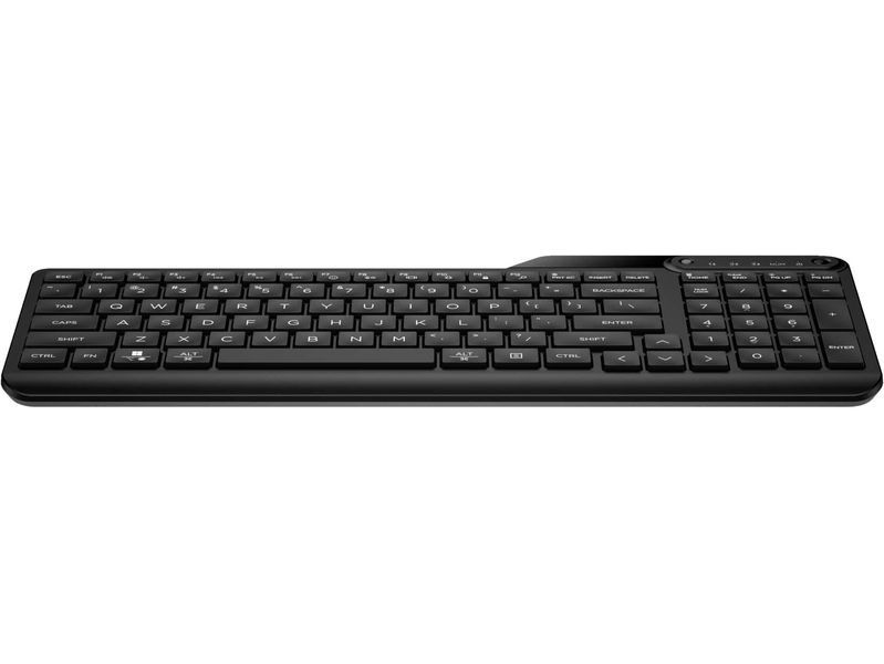 Клавіатура мембранна HP 460 Multi-Device key, BT, EN/UK, чорний 379566 фото