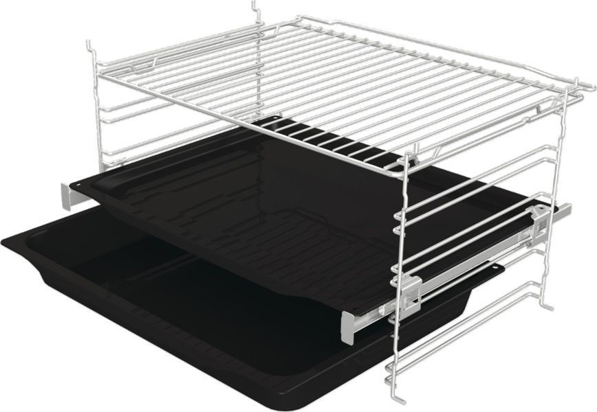 Духова шафа Gorenje електрична, 77л, A+, пара, дисплей, IconTouch, чорний (BOS6747A05DG) 366589 фото
