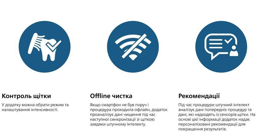 Щітка зубна електр. Philips, Sonicare DiamondClean 9000 Series, 62т. колив/хв, насадок-1, футляр, Bluetooth, чорний (HX9911/88) 371238 фото