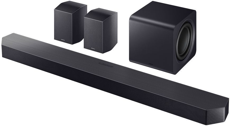 Саундбар Samsung HW-Q990F 756Вт, 11.1.4, BT, HDMI-ARC, Wi-Fi, саб, Dolby Atmos, чорний 381200 фото