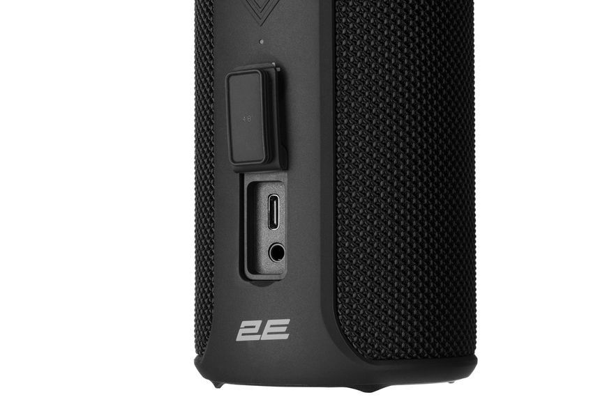 Акустична система 2E SoundXTube2 TWS, MP3, Wireless, Waterproof Black (2E-BSSXT2WBK) 363983 фото
