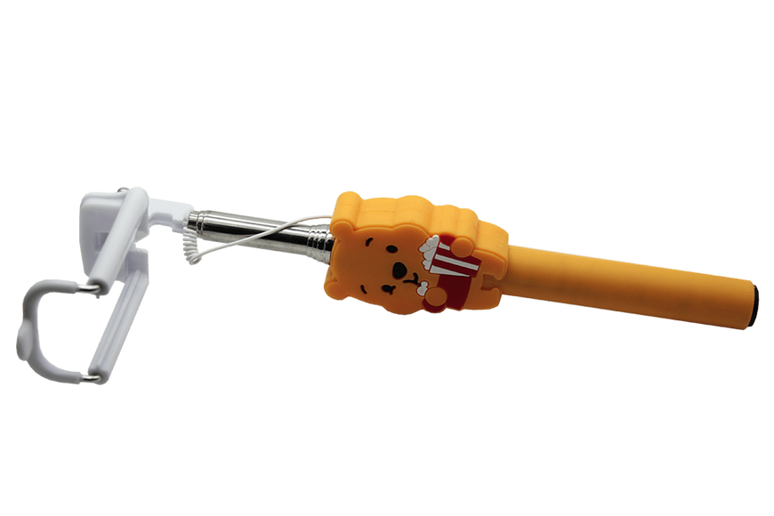Monopod Selfi whith 3.5mm Jack ВИННИ ПУХ желтый 72020 фото