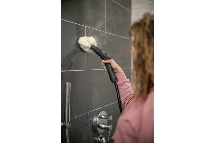 Пароочисник Karcher SC 2 EasyFix, 1500Вт, 1000мл, 3.2Бар, білий (1.512-600.0) 362374 фото