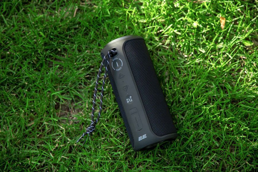 Акустична система 2E SoundXTube2 TWS, MP3, Wireless, Waterproof Black (2E-BSSXT2WBK) 363983 фото