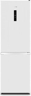 Холодильник Gorenje з нижн. мороз. камерою, 185х60х60см, 2 дв., Х- 207л, М- 93л, A++, NoFrost Plus, Fresh zone, Зовн. Диспл, білий (N619EAW4) 375359 фото
