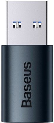 Адаптер Baseus Ingenuity Series Mini OTG Adaptor USB 3.1 To Type-C (ZJJQ000103) Blue 260605 фото