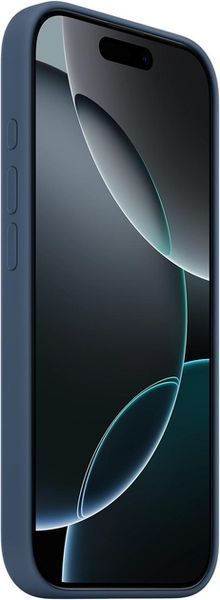 Чохол-накладка Apple iPhone 16 Pro Max Apple Leather Case with Animation & MagSafe Blue 380372 фото