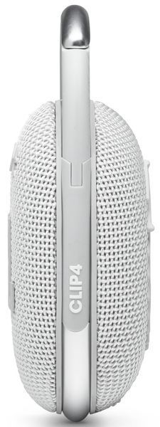 Портативна акустика JBL Clip 4 (JBLCLIP4WHT) White 271151 фото