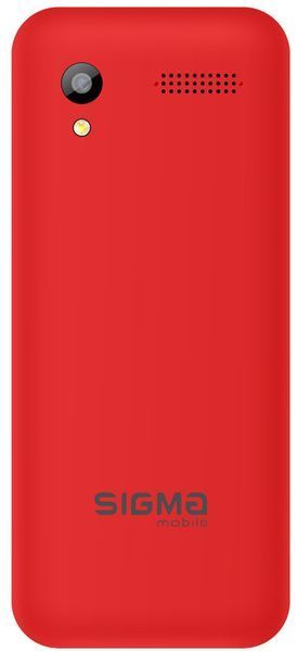 Телефон Sigma Mobile X-Style 31 Type-C Power Red 262585 фото