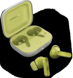 Навушники Motorola Moto Buds 2024 (PG38C05790) Kiwi Green 316450 фото