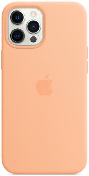 Чохол-накладка Apple iPhone 12 Pro Max Silicone Case with MagSafe - Cantaloupe (MK073) 193714 фото