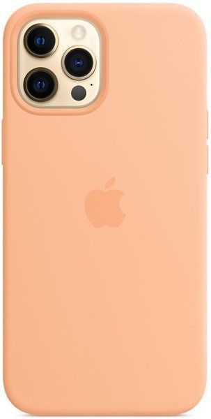 Чохол-накладка Apple iPhone 12 Pro Max Silicone Case with MagSafe - Cantaloupe (MK073) 193714 фото