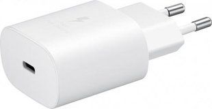Зарядний Пристрій Samsung 25W EP-TA800XWEGRU USB Type-C White 135199 фото