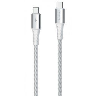 Кабель Proove WireX Pro Type-C to Type-C 100W (1.5m) white (CCWX11002202) 388091 фото
