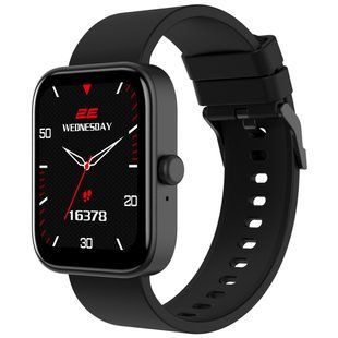 Смарт-годинник 2E Alpha SQ Music Edition 46мм, 1.78", 368x448, AMOLED, BT 5.2, Чорний (2E-CWW40BK) 372799 фото