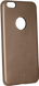 Чохол-накладка iPhone 6-Plus Baseus Thin leather Case Gold 60605 фото 1