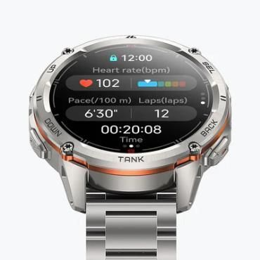 Розумний годинник T3 ULTRA 2 SE TANK T3 ULTRA 2 SE SIL KOSPET 390075 фото