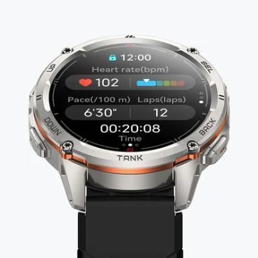 Розумний годинник T3 ULTRA 2 SE TANK T3 ULTRA 2 SE SIL KOSPET 390075 фото
